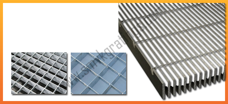 Serrated Press-Locked Steel Grating